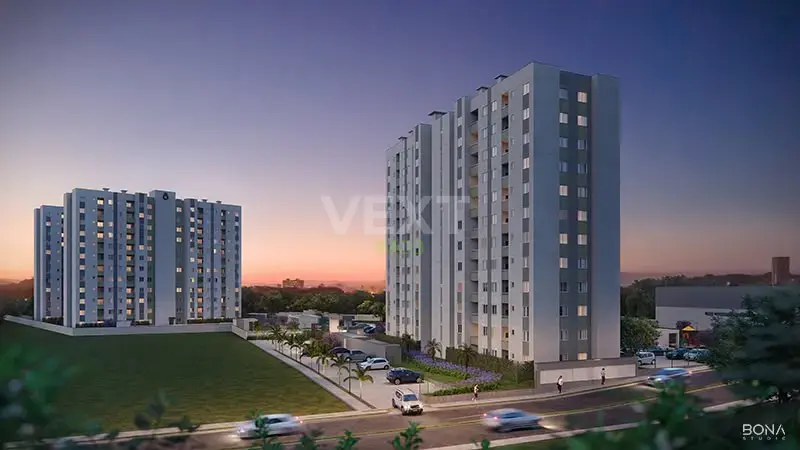 Apartamento com 2 quartos à venda no Centro, Penha